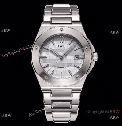 Swiss Replica IWC Schaffhausen Ingenieur Titanium 40mm White Dial Watch